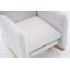 Chaise berçante en coton et lin-248730930