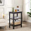 Ensemble de 2 tables de bout avec station de charge-1251798794