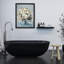 Aquarelle, bouquet de fleurs grunge, art mural, impressions botaniques décoratives pour salon, chambre à coucher-93487905-93487907