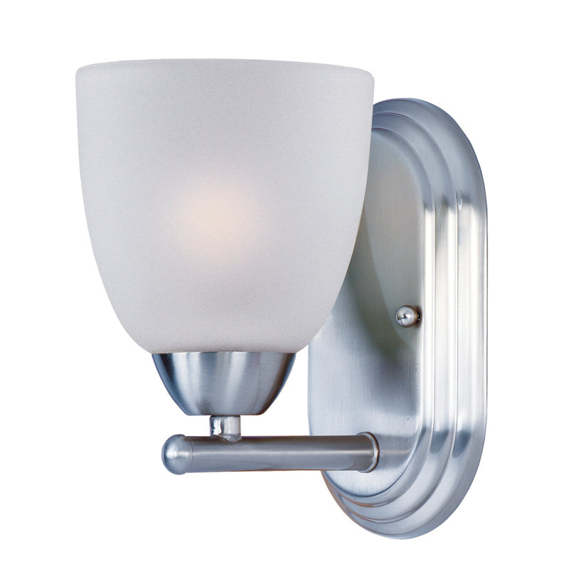 Applique murale pour salle de bain 1 lumière Hayden, Chrome poli