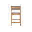 Pearl Teak Outdoor Counter Height Chair-818419249