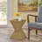 MGO Side Table, With Twisted Hourglass Design For Modern Interiors And Outdoor Spaces-1582374792