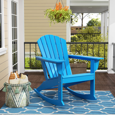 Alcide HDPE Rocking Adirondack Chair