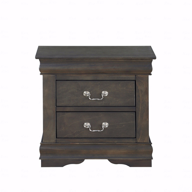 Table de chevet 2 tiroirs