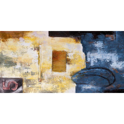 Abstract art with numbers - 15.75"x31.50" Desk mat