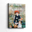 Deux soeurs (sur la terrasse) - Toile tendue avec châssis par Pierre-Auguste Renoir-717597101