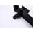 Floor Mount Tub Filler Faucet In Matte Black - Bathroom With Handheld Shower, Single Handle, And Rust Resistance Hand Shower Freestanding Filler, Mounted, Corrosion For Style