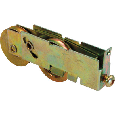 Prime-Line 1-1/2 in. Steel Ball Bearing Tandem Roller Assembly, for Fleetwood (Single Pack)