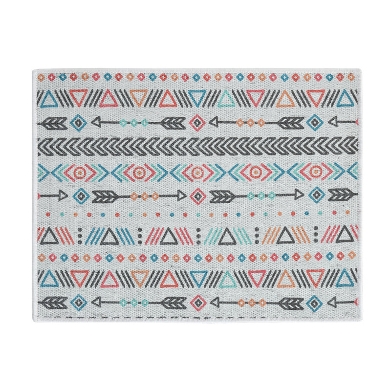 Large Foldable Gray Cotton Dish Drying Mat