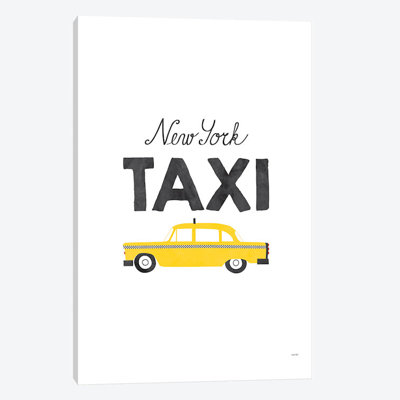 « new york taxi », impression sur toile