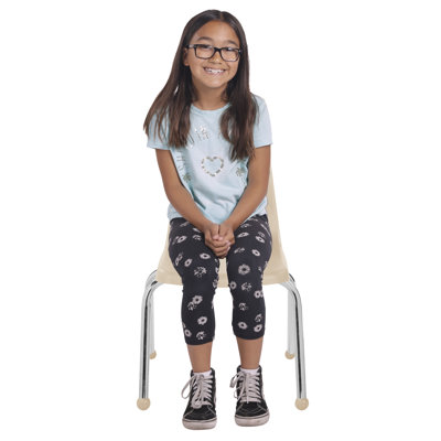 Chaise de classe empilable