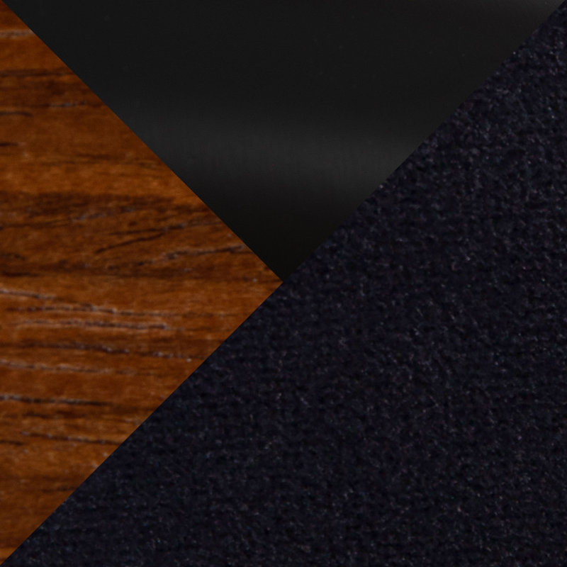 Tabouret de bar 30 po Dahlia, Noir