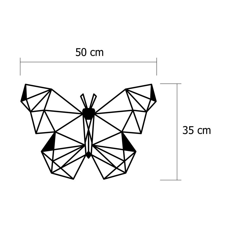 Wild Butterfly Wall Décor