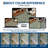 Vintage Floral Area Rug Washable Non Slip Low Pile Carpet Mark Resistant Soft Collapsible Vintage Accent Throw Rug Living Room Bedroom Dining Room Office Home Decor-604182646-604182603