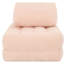 Fauteuil en velours côtelé rose 70,8 po pour dortoir, salon et chambre à coucher - confortable, bon soutien du dos, canapé-lit idéal sans assemblage, confortable-1363552773