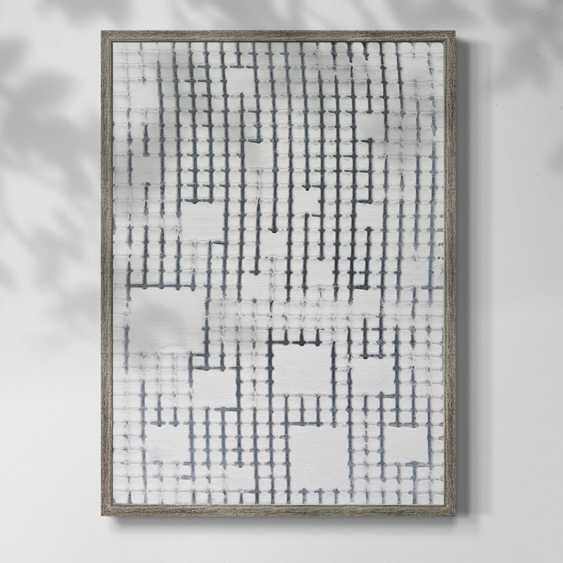 Gossamer I Framed Print - Solid Wood, 30" H x 24" W