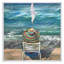 «Dreaming On Ocean Waves Beach», reproduction d'art sur toile-1102576583-1102576636