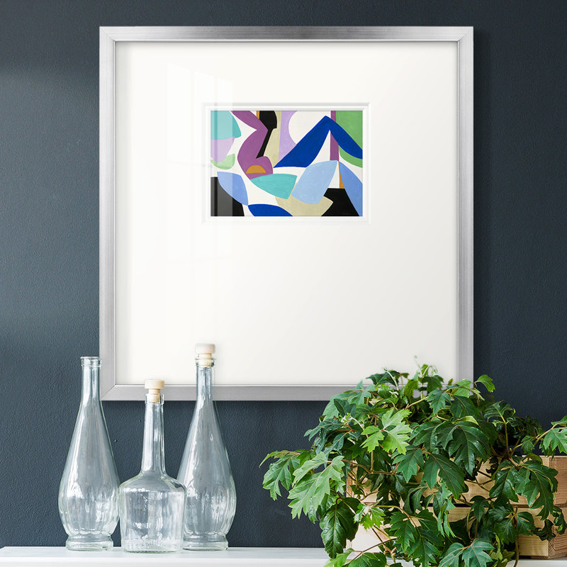 Ode To Matisse Ipremium, reproduction encadrée, H 17 po x l 17 po x P 1,25 po, Cadre blanc