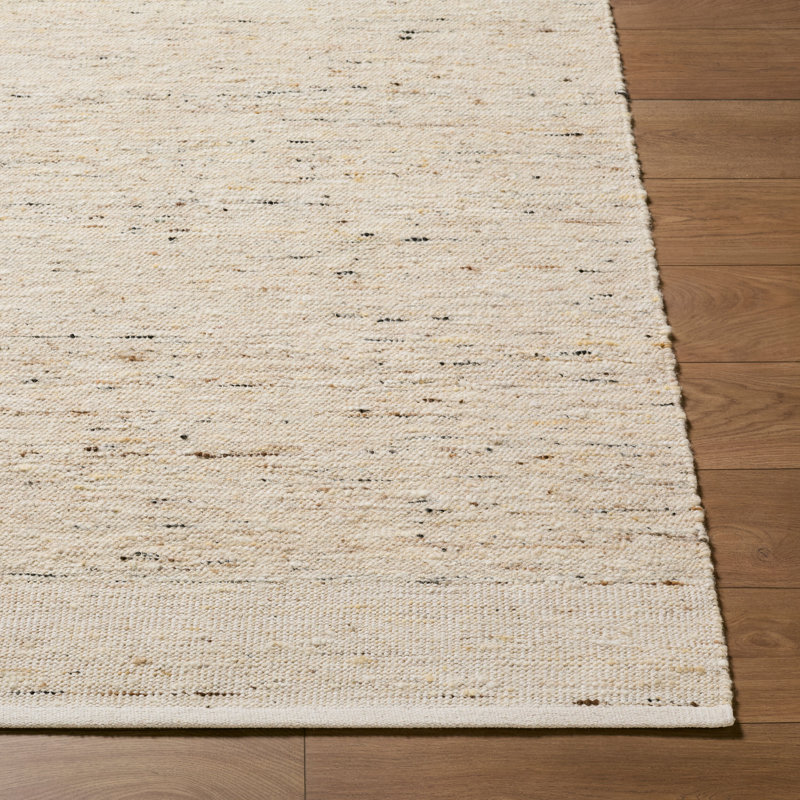 Tapis fait à la main Simplon, Beige / sable / gris anthracite, Rectangle 5 pi x 7 pi 6 po