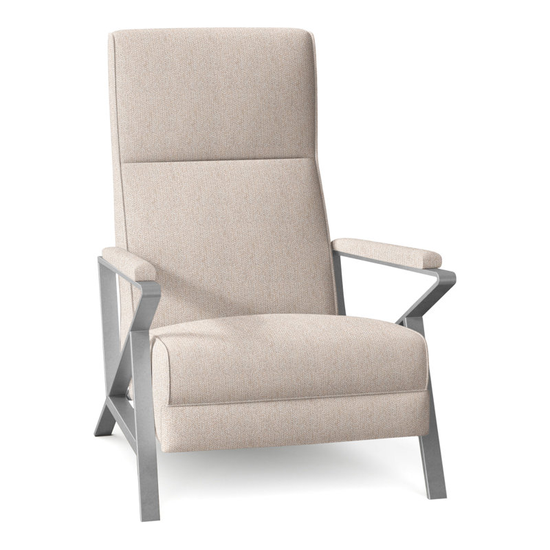 Infinity 28.25" Wide Manual Standard Recliner, Brushed Nickel, Perigold Improve Stucco