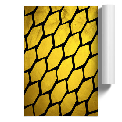 Golden Beehive - Frameless Print