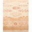 Tapis unique brun / rouge noué à la main de conception unique Oakhur 6 pi 1 po x 9 pi 2 po