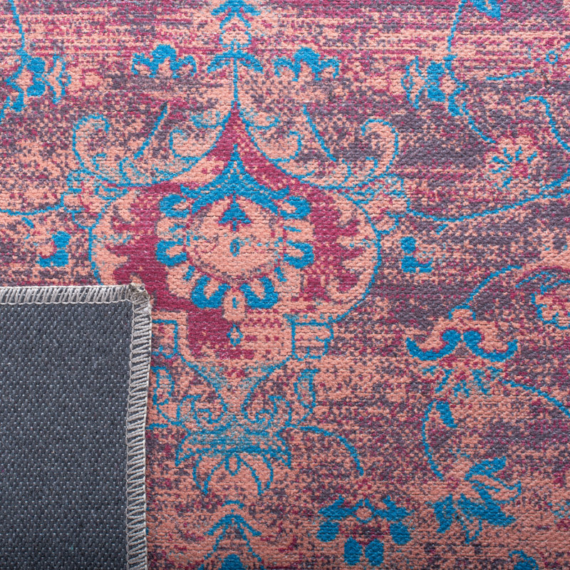 Hallel Performance Machine Washable Oriental Rug, Rectangle 8' x 10'