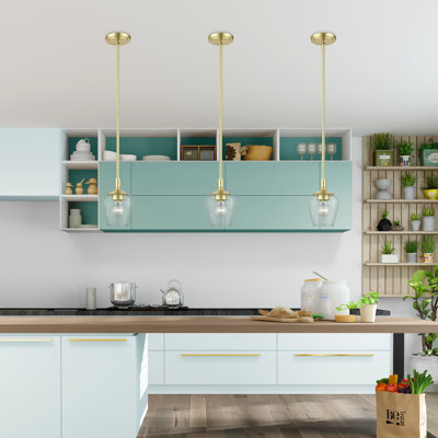 Luminaire suspendu en forme de dôme à 1 lumière Duboise