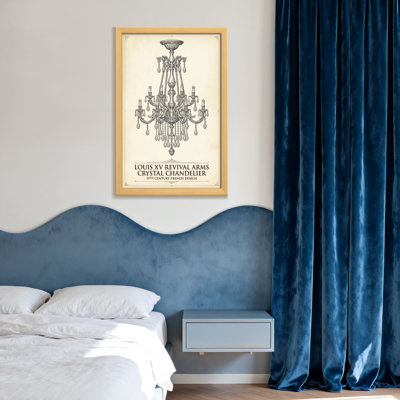 Lustre en cristal Louis Xv Revival Arms