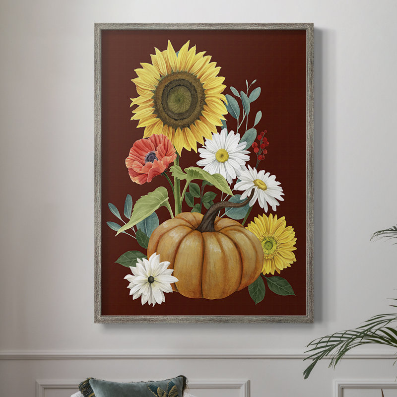 Beautiful Fall II Framed Print - Solid Wood, 21" H x 17" W