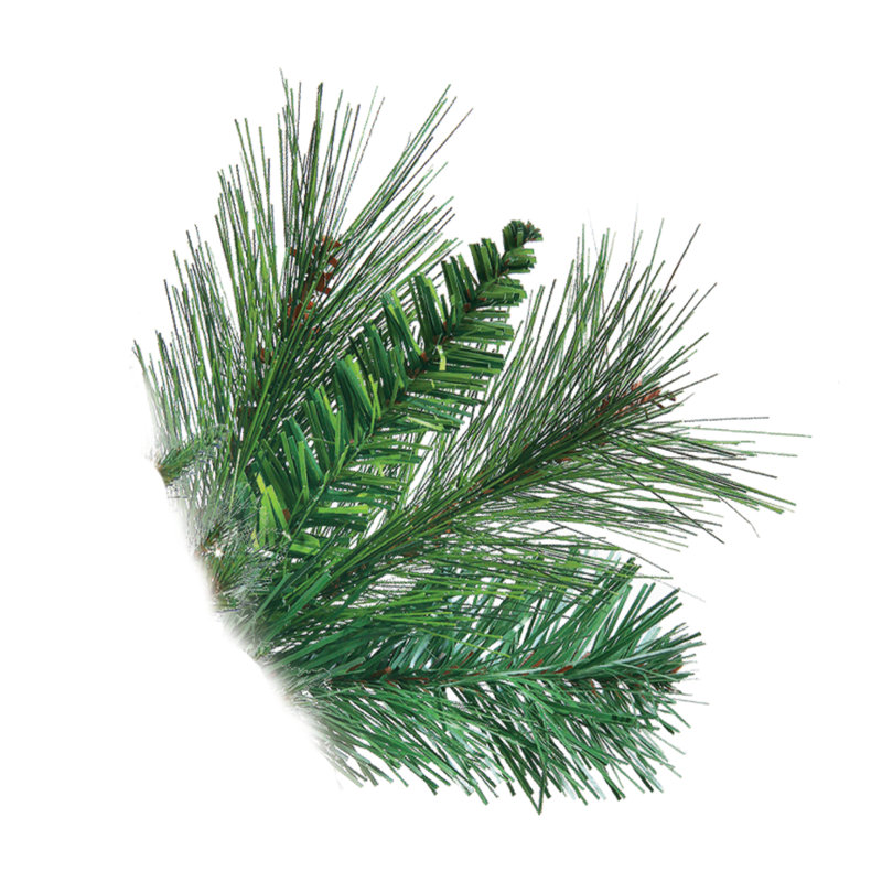 Sapin belge de luxe à double DEL de 2,74 m, 9'