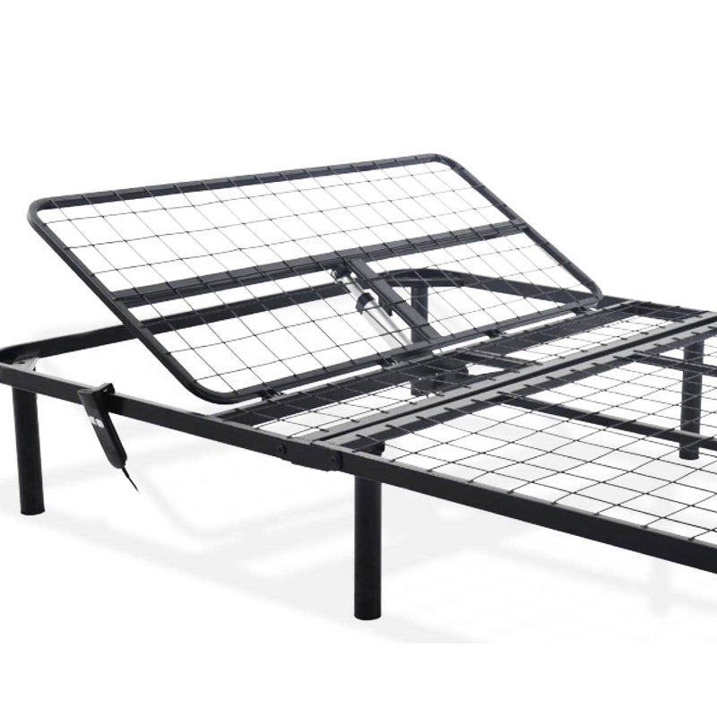 Base de lit simple noire TG,  Simple TG