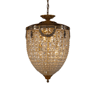 Stringer 4-Light Crystal Chandelier