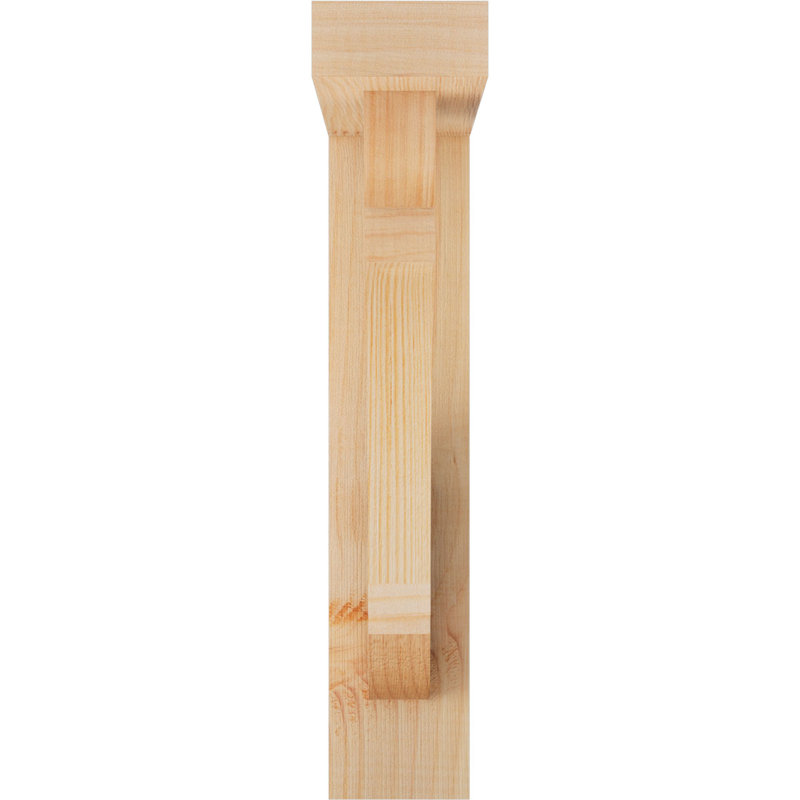 Support de bloc olympique avec entretoise décalée, 18 x 14, Sapin Douglas de l 3 1/2 (lisse)