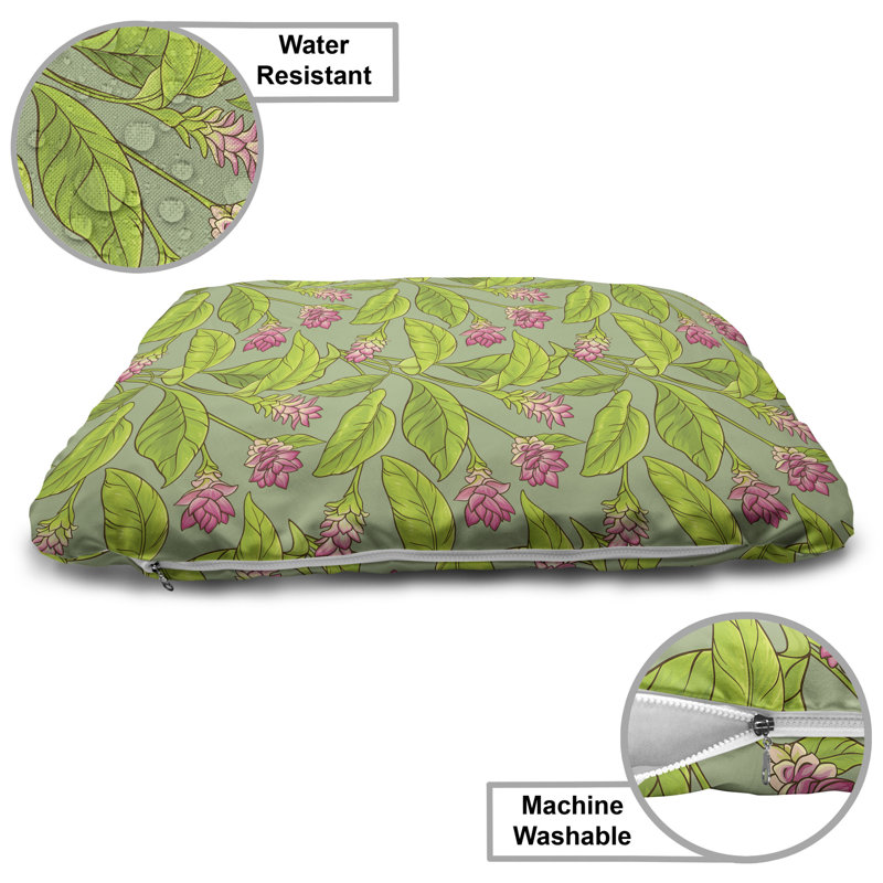 Lit pour animal de compagnie Ambesonne Botanical Flower