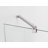 Belmore GS 43.25" - 44.25" W x 72" H Hinged Frameless Shower Door-105465752-105465754