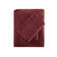 Drap de très grande taille 4 pièces bourgogne, 100% doux et confortable avec sensation de velours, comprend un drap plat, 2 taies d'oreiller ajustées, élastique pour matelas de 16 po, lavable à la machine en bourgogne facile d'entretien, brossé des deux côtés