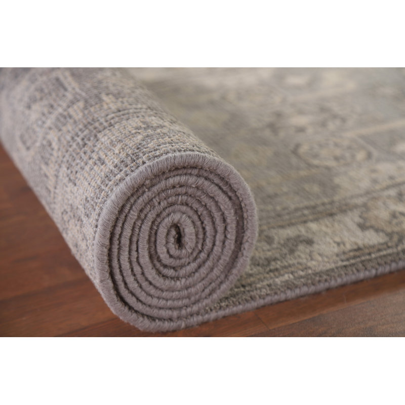 Tapis géométrique Oushak 3 x 16