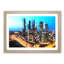 Moscow Russia Skyline in Abstract - Picture Frame Graphic Art Print-55725617-55725618
