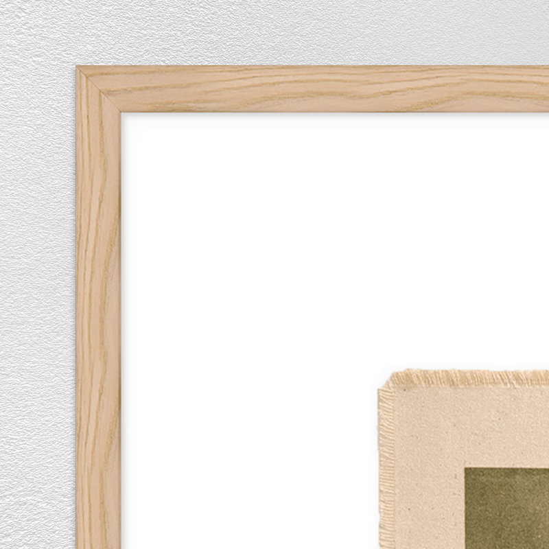 «Folded I» par Bobby Berk - Cadre photo unique, impression sur toile, l 48 po