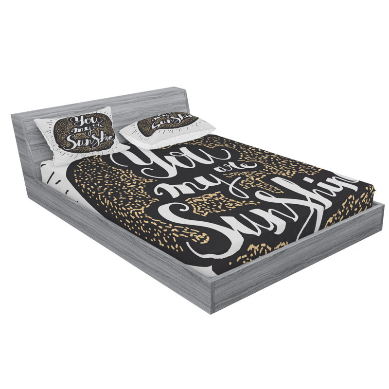 Microfiber Sheet Set, Full Sheet Set with Fitted Sheet