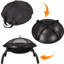 Bulle Round Iron Wood Burning Fire Pit