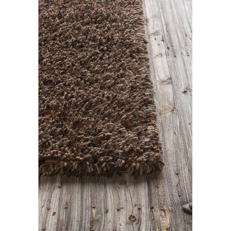 Estilo Brown Area Rug, Rectangle 5' x 7'6"
