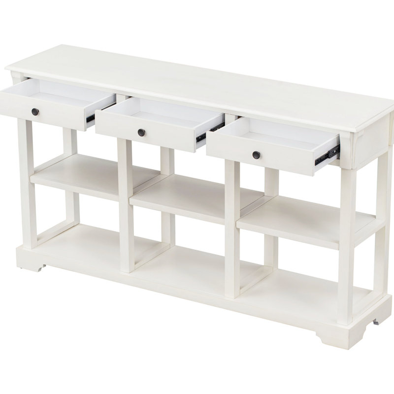 32.32'' Console Table, Antique White