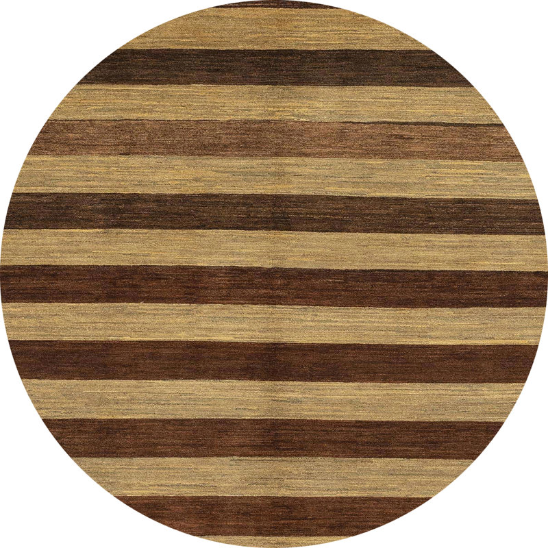 Tapis abstrait moderne 1699, Rond 6 pi