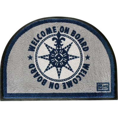 Non-Slip Geometric Indoor Doormat
