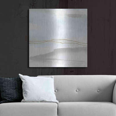 Ivy Bronx 'Gold Horizon II' by Chris Paschke, Metal Wall Art
