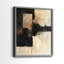ABSTRACT Series CCCCLXI - Impression encadrée de qualité supérieure - prête à être accrochée - aucun clou requis - aucun clou requis-108038057-108038065