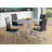 Modern Dining Table With Metal Legs-752519753