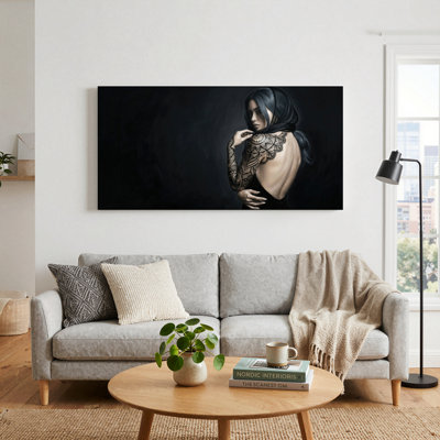 Tattoo Art Canvas Wall Art Set Of 1